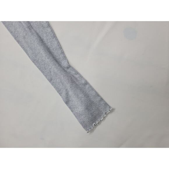 Playboy Los Angeles PacSun Women's Medium Gray Crop Top Long Sleeve Lettuce Hem - Picture 12 of 12